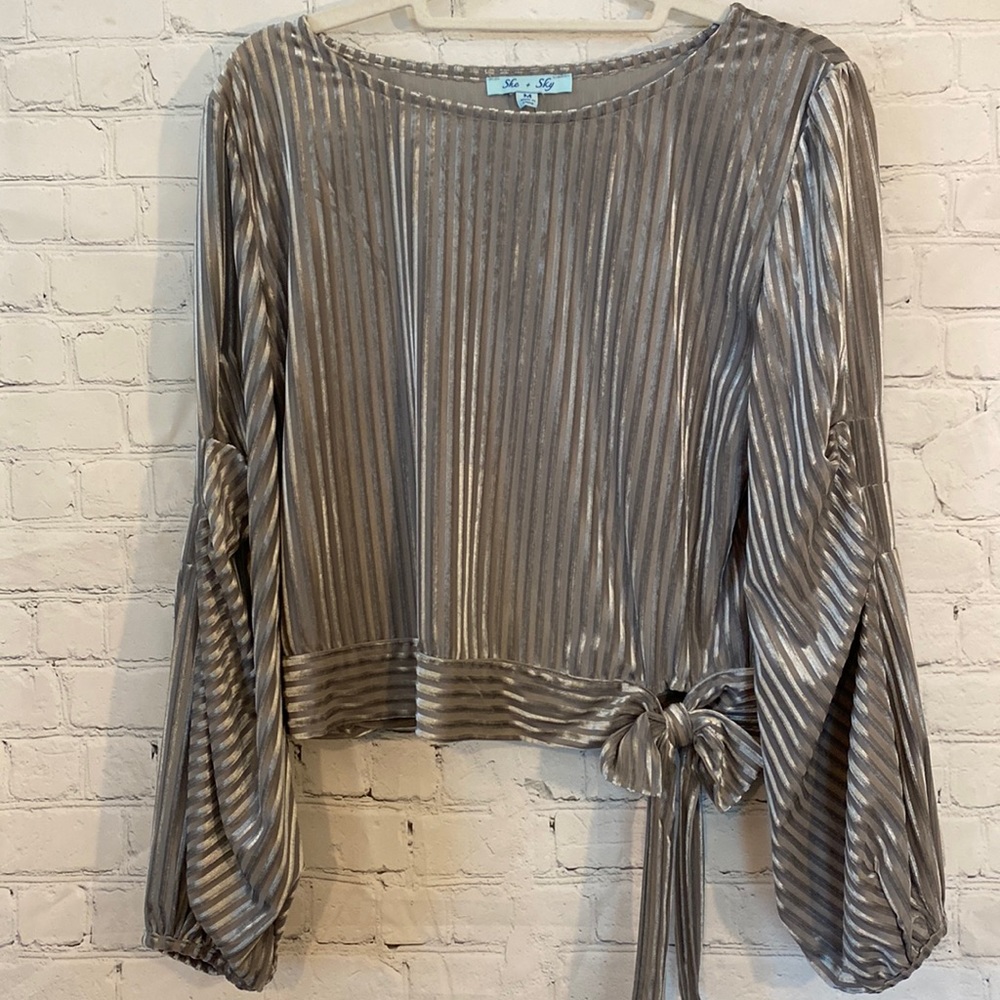 She + Sky blouse! NWT